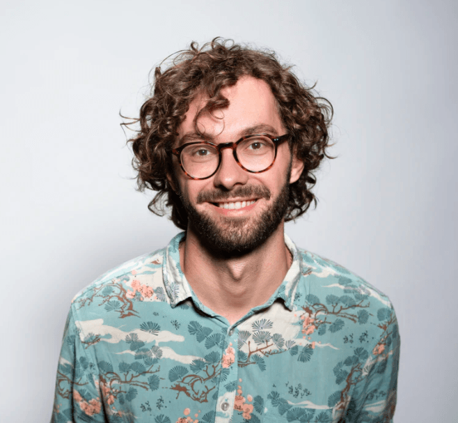 Portrait of Donald Leary, Darshan Puja devotee